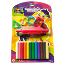 Đất nặn 12 màu + Khuôn  165g 002-4SMR12165 (Play Time)